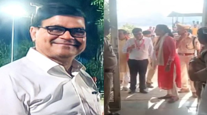आदिवासी छात्रा से छेड़खानी करने वाले
SDM सुनील झा की तस्वीर