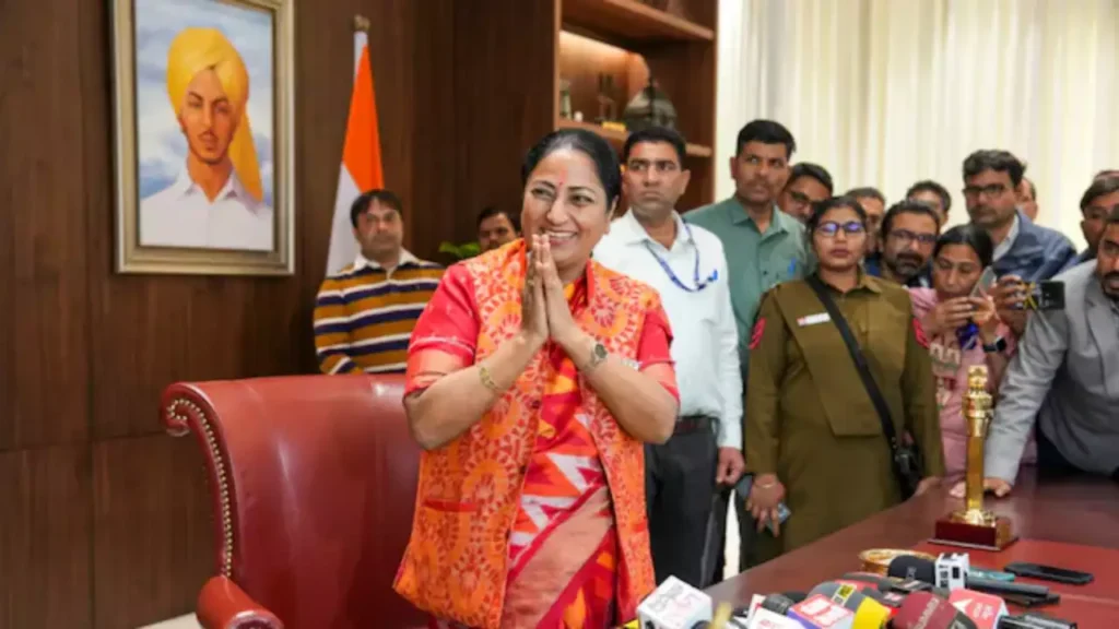 Delhi CM Rekha Gupta