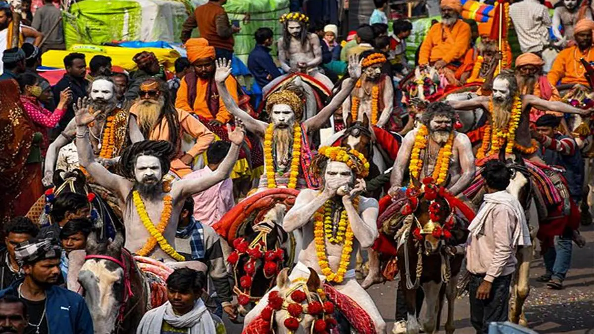 Monks of Mahakumbh