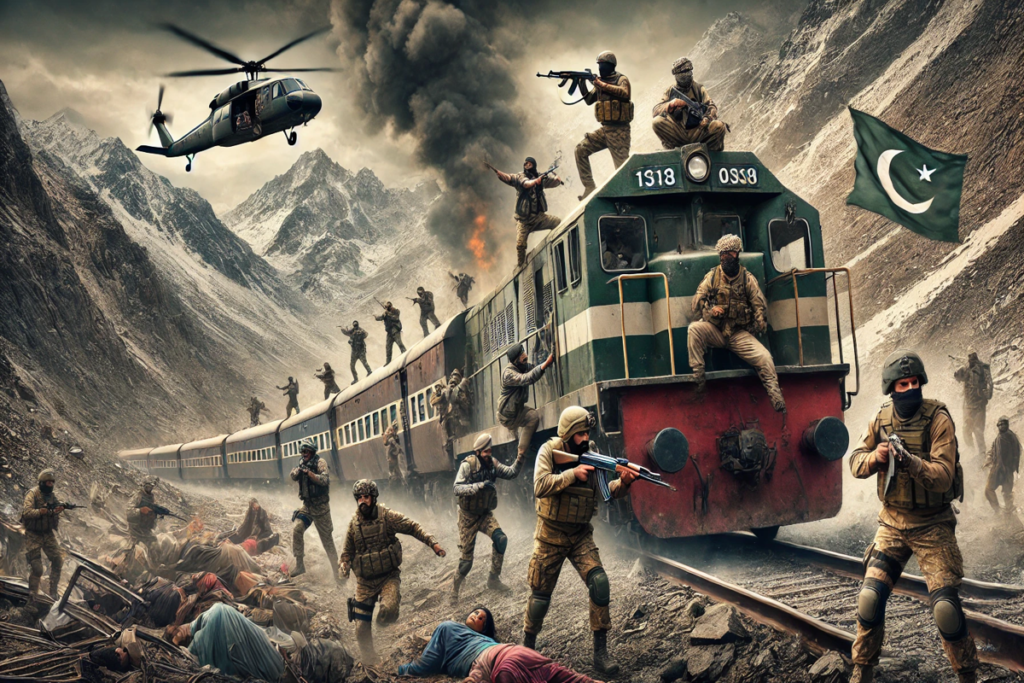 PAKISTAN TRAIN HIJACK