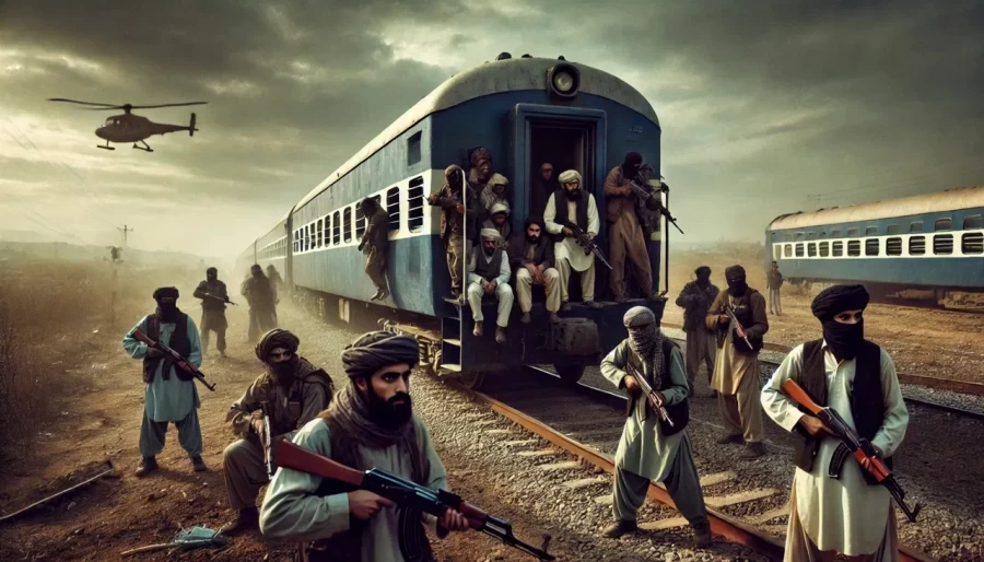 PAKISTAN TRAIN HIJACK