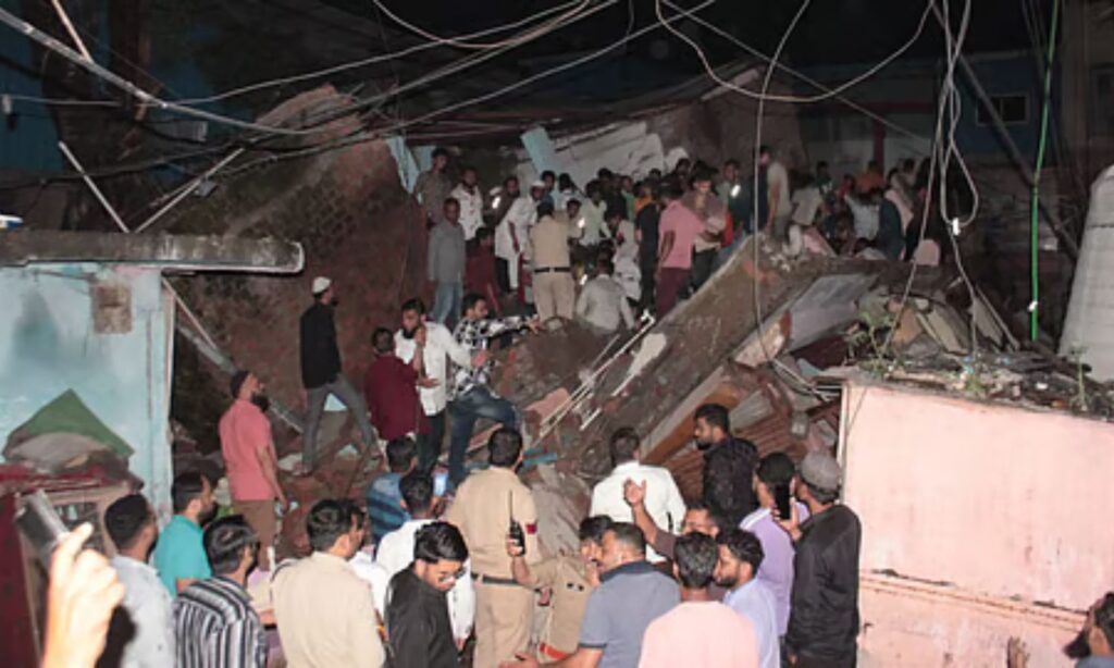 Indore Building Collapsed