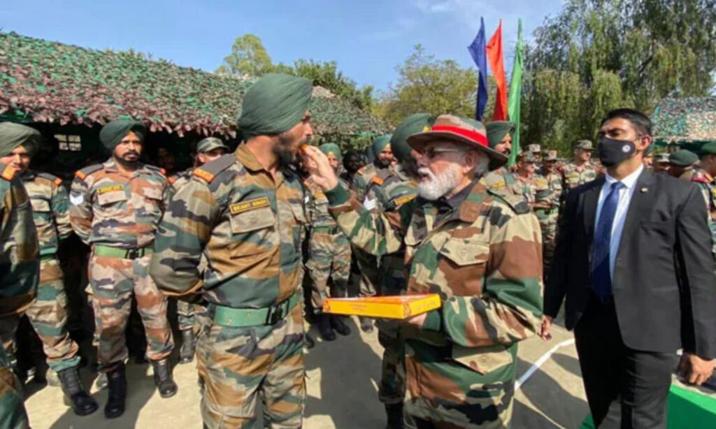 PM Modi Diwali Celebration