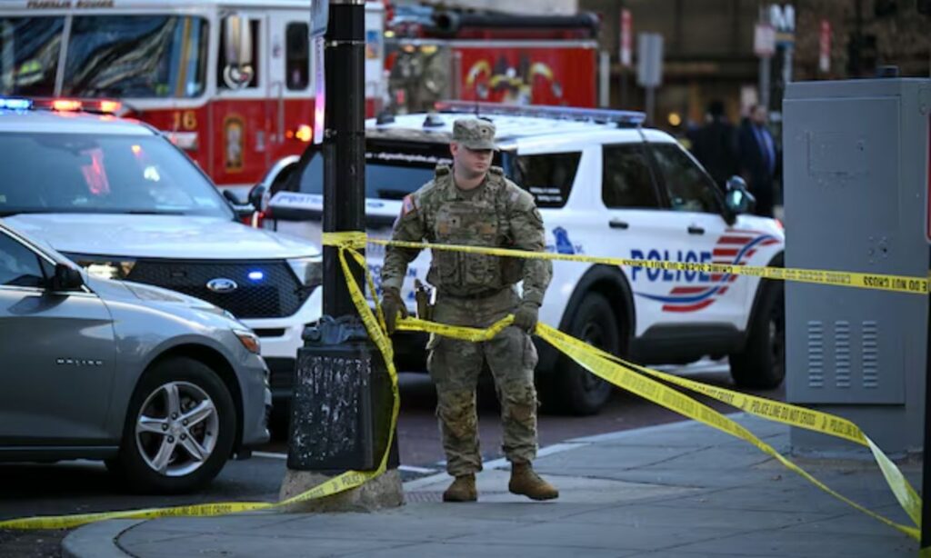 Gunfire Near The White House