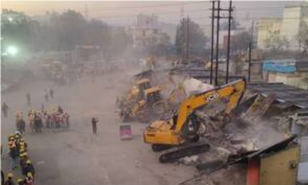 Indore Bulldozer Action