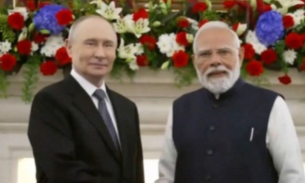 modi-putin talk