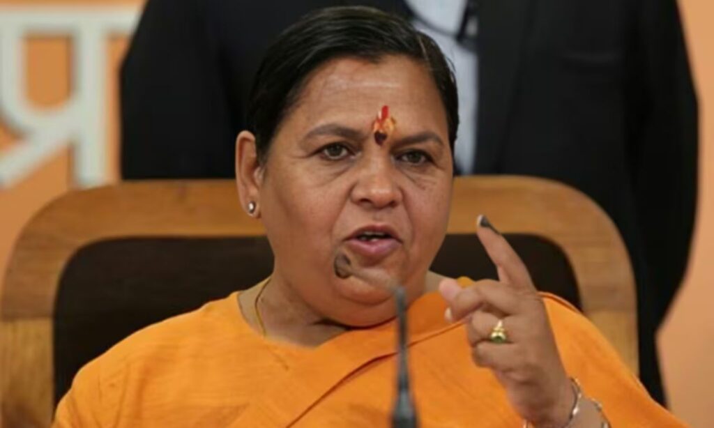 Uma Bharti On Indore Case
