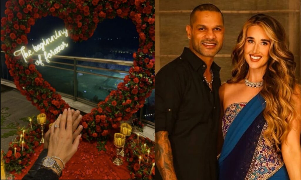 Shikhar Dhawan Engagement