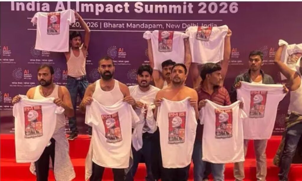 Congress Protest AI Summit