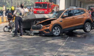 MUMBAI METRO PILLAR COLLAPS
