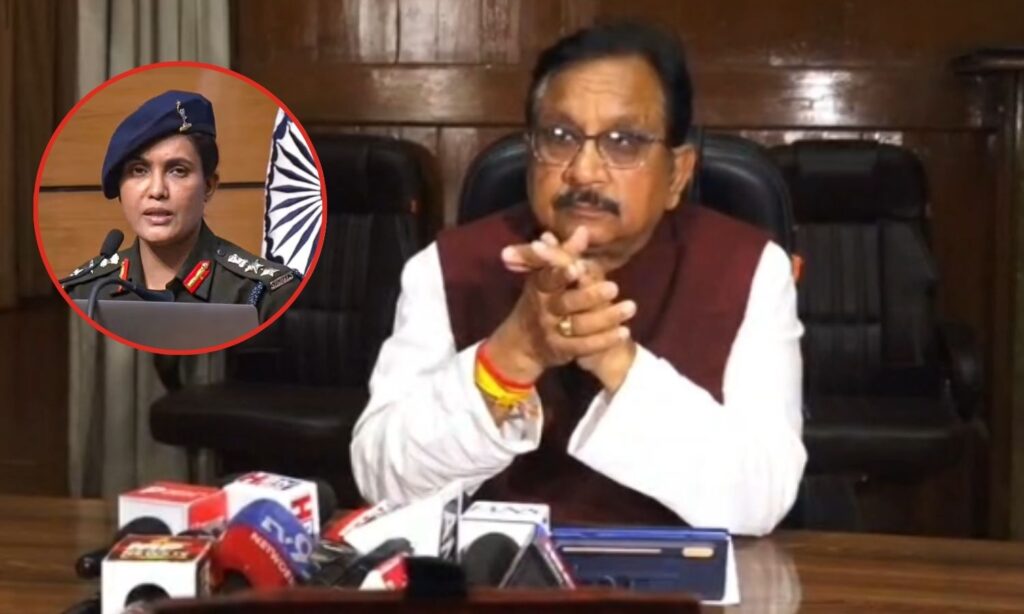 Vijay Shah on Colonel Sophia