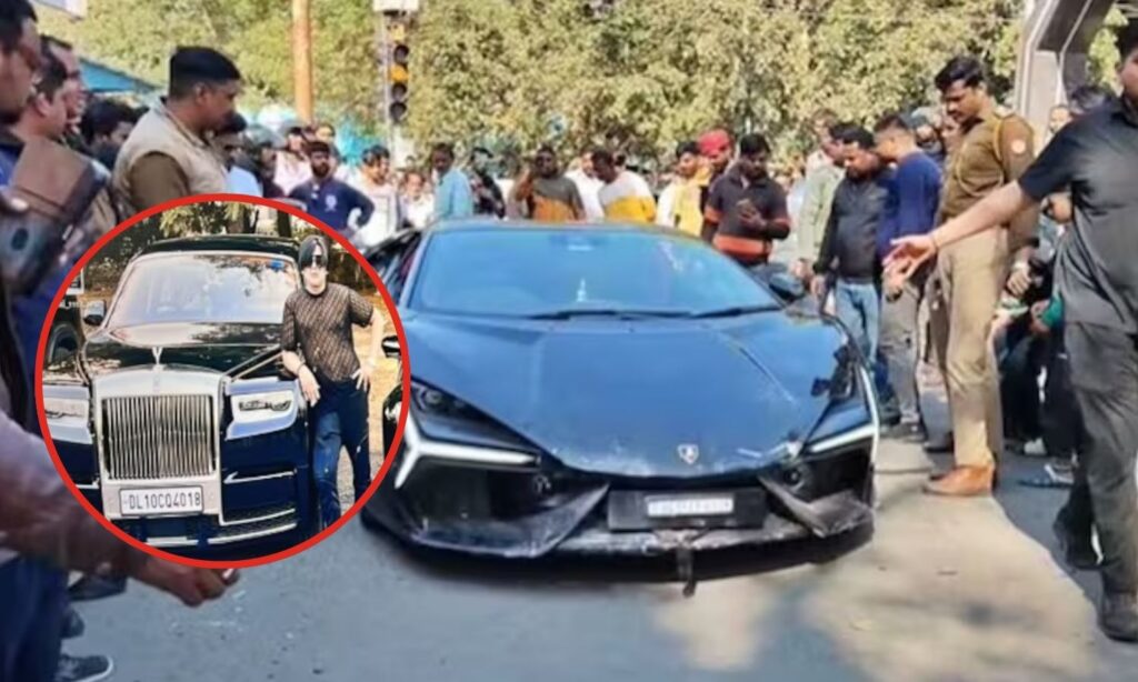Kanpur Lamborghini Accident