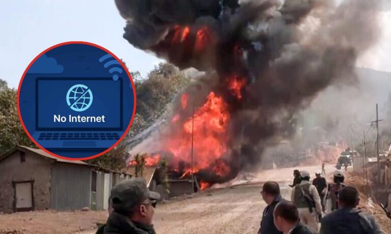 Internet shutdown following Manipur violence