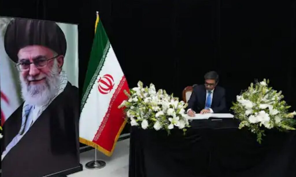 India Condoles Khamenei Death