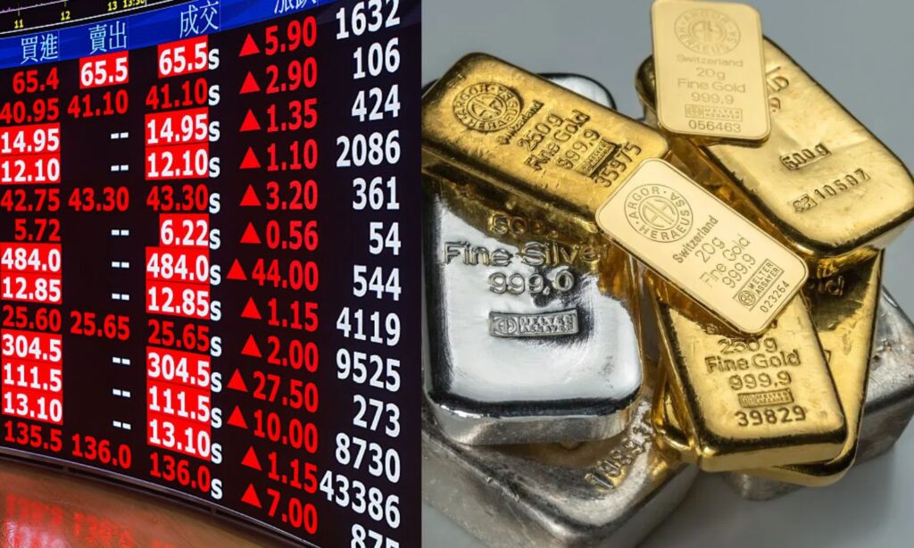 Share Market Gold Silver Crash