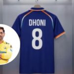 Dhoni Jersey Number Change