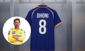 Dhoni Jersey Number Change