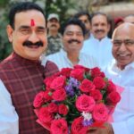 Narottam Mishra and Khandelwal Meeting