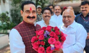 Narottam Mishra and Khandelwal Meeting