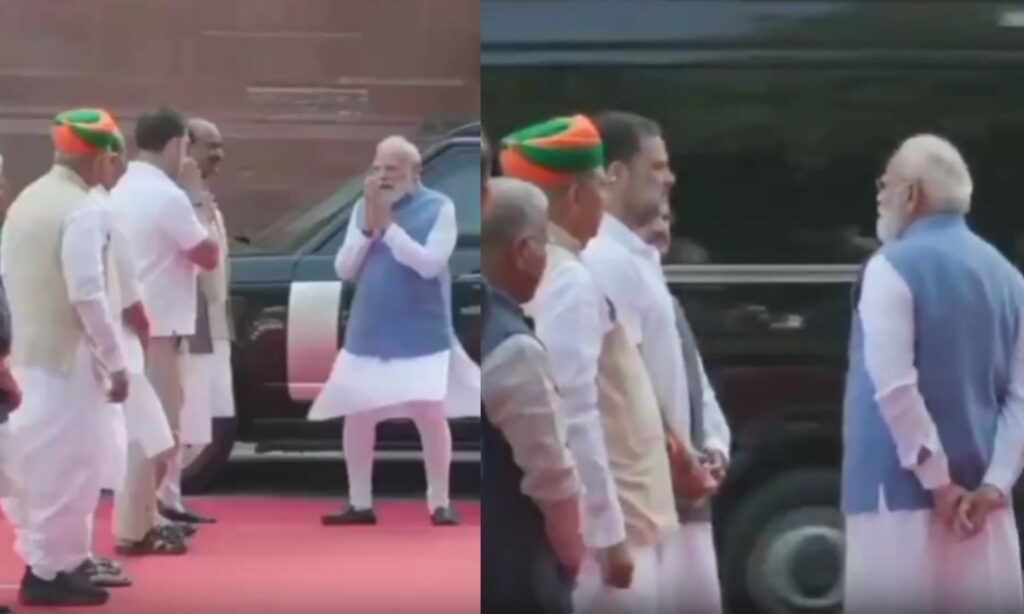 Modi-Rahul Viral Video
