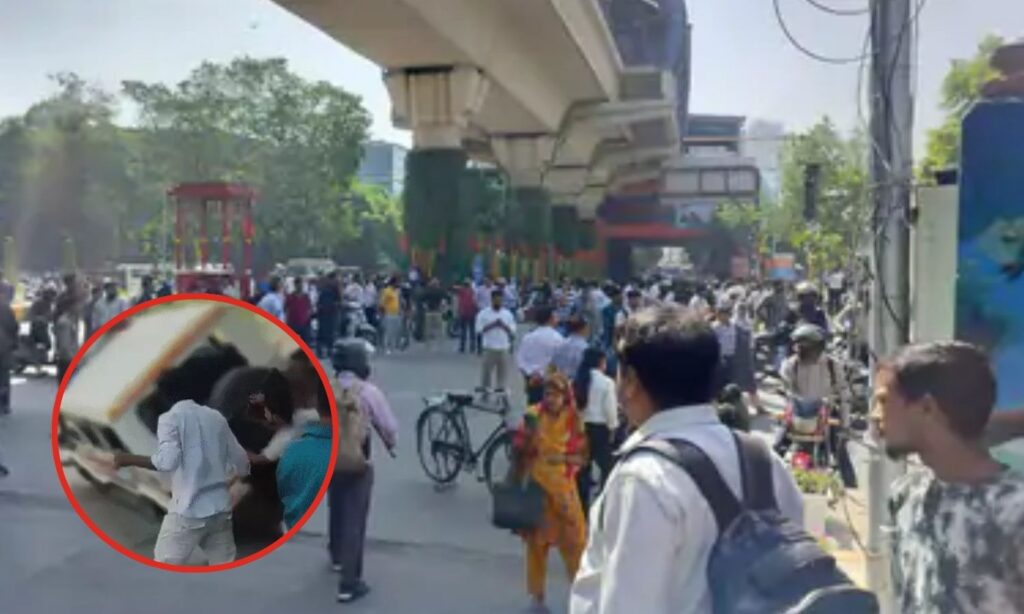 Noida Phase 2 Protest