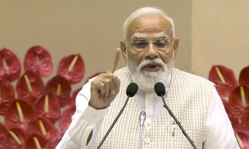 PM Modi in Nari Shakti Vandan Sammelan