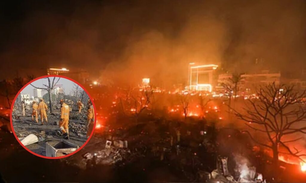 Lucknow Vikas Nagar Fire