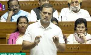 Rahul Gandhi in Parliament