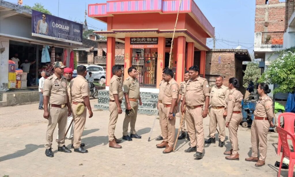 Meat Thrown in Shiva Temple