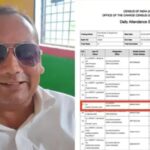 Dead teacher on census duty