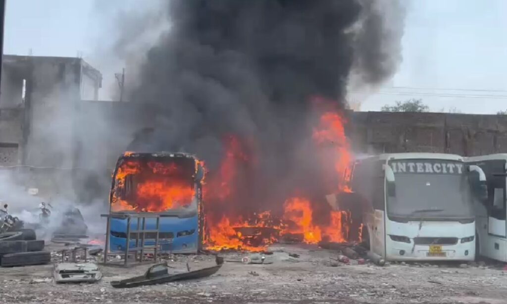Indore Bus Fire