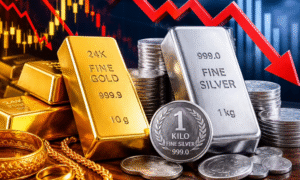 Gold Silver Price Drop