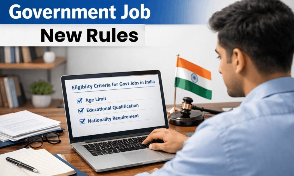 Govt Jobs New Rules