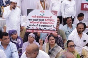 CONGRESS PARTY PROTEST