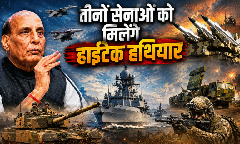 Defence Deal Approved:  52 हजार करोड़ की मेगा डील को मंजूरी, तीनों सेनाओं को मिलेंगे हाईटेक हथियार!